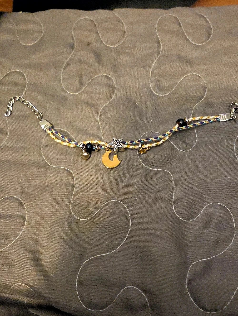 Multicolor Celestial 5Charm Bracelet